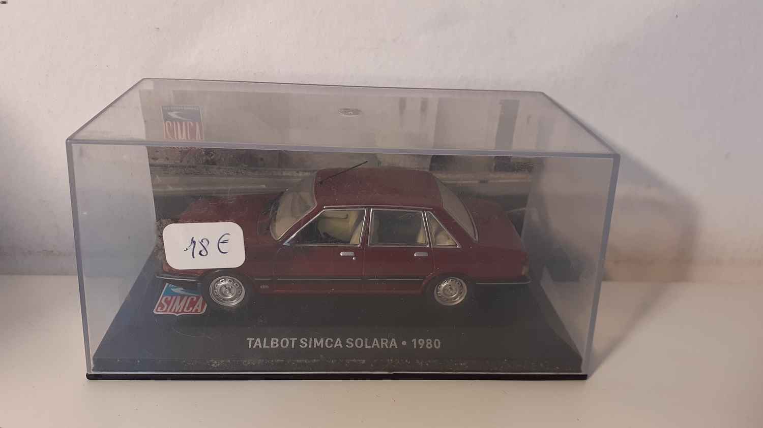 TALBOT Simca solara bordeaux de 1980