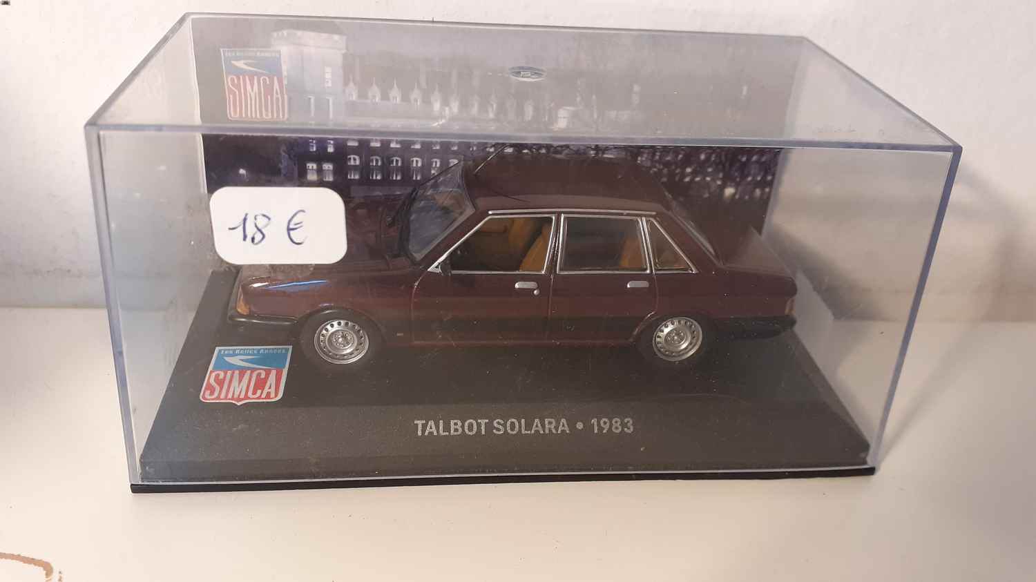 TALBOT solara bordeaux de 1983