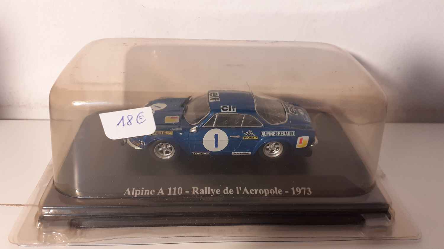 Renault Alpine A110 rallye de l'Acropole de 1973