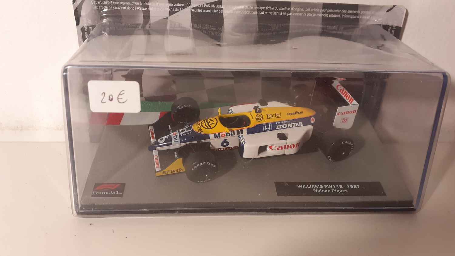 Williams FW11B de 1987 (Formule 1)