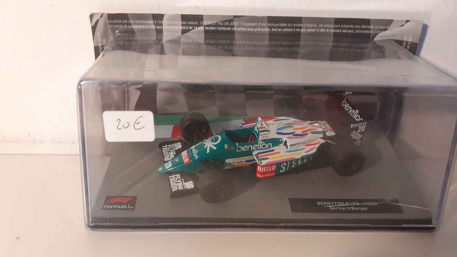 Benetton B186 de 1986 (Formule 1)