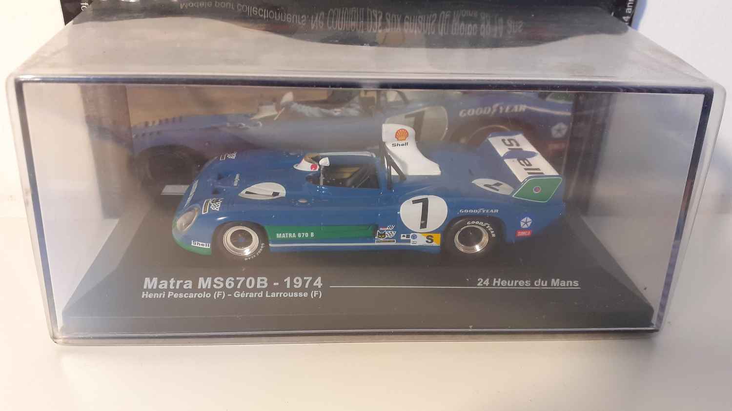 Matra MS670B bleue numéro 7 (24 heures du Mans de 1974)