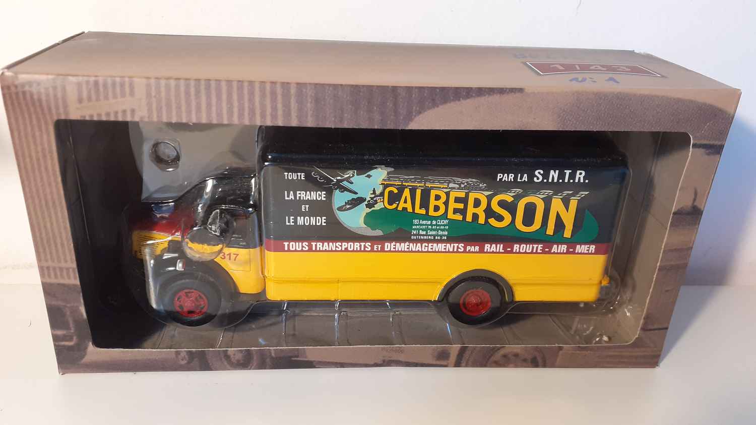 Camion Berliet GLR Calberson de 1956