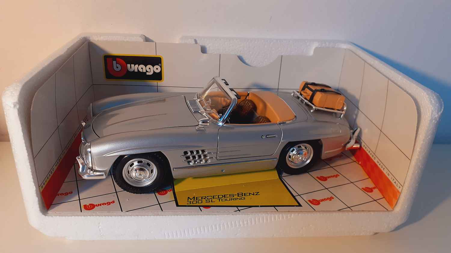 Mercedes-Benz 300 SL Touring grise de 1957 (échelle 1/18ème)