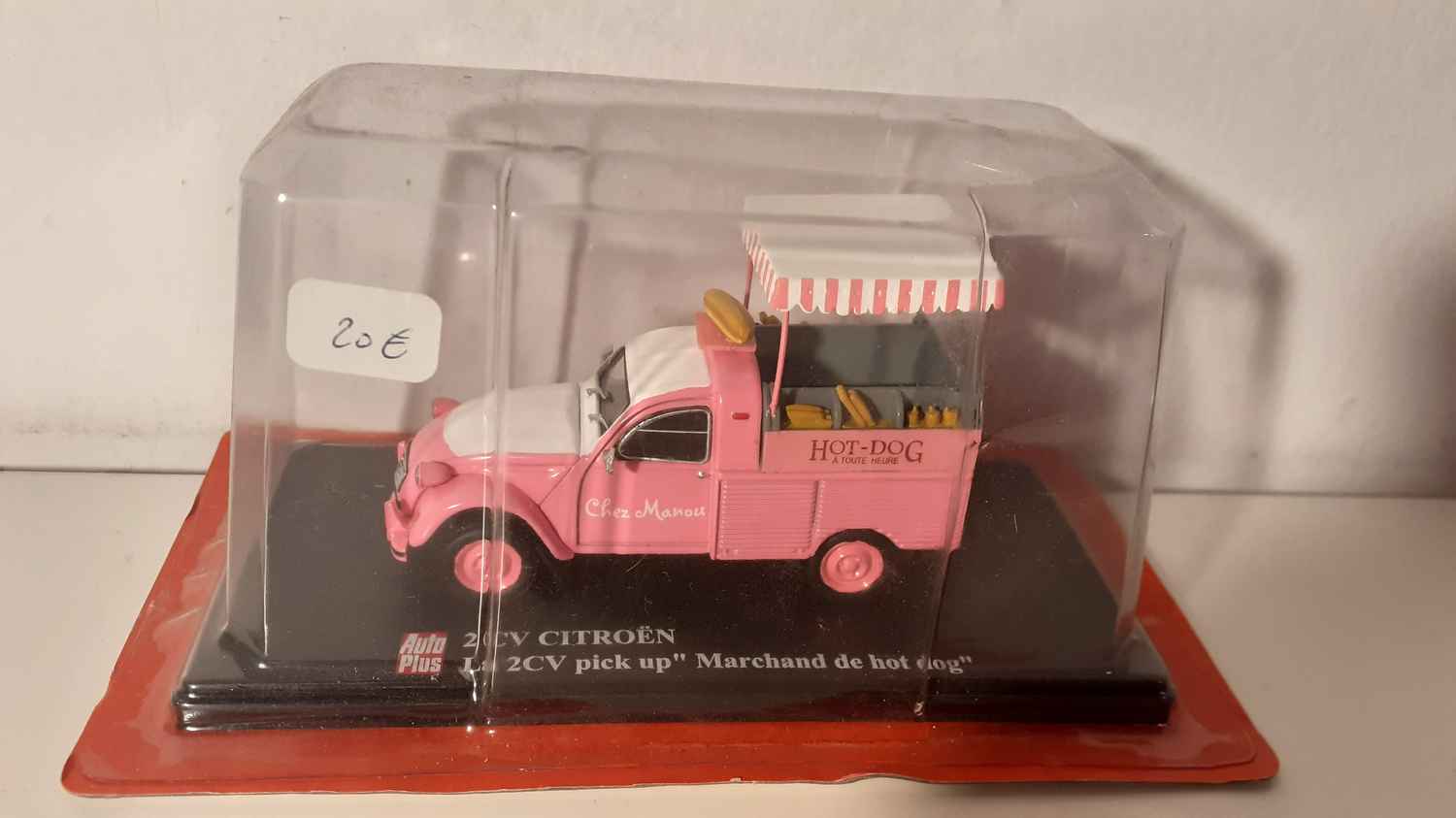 Citroën 2 CV pick-up marchand de hot dog