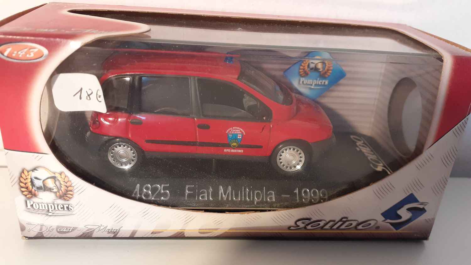 Fiat Multipla POMPIERS de 1999 (N°4825)