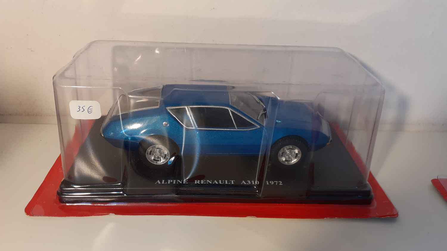 Renault Alpine A310 bleue de 1972 (échelle 1/24ème)