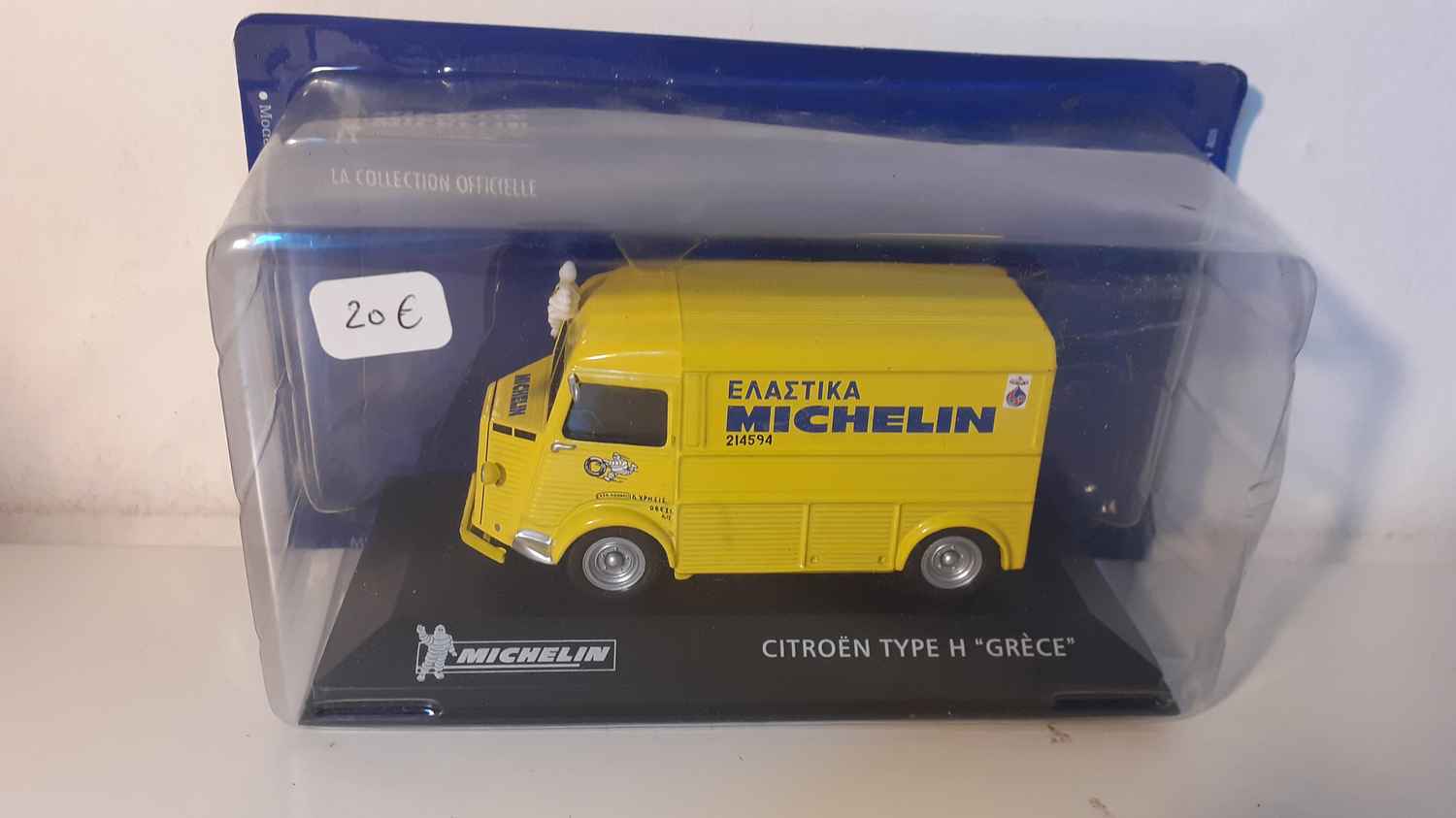 Citroën type H jaune "GRECE" MICHELIN