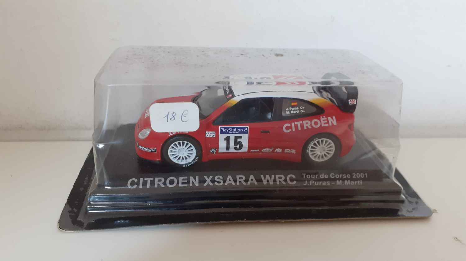 Citroën Xsara WRC (tour de Corse de 2001)