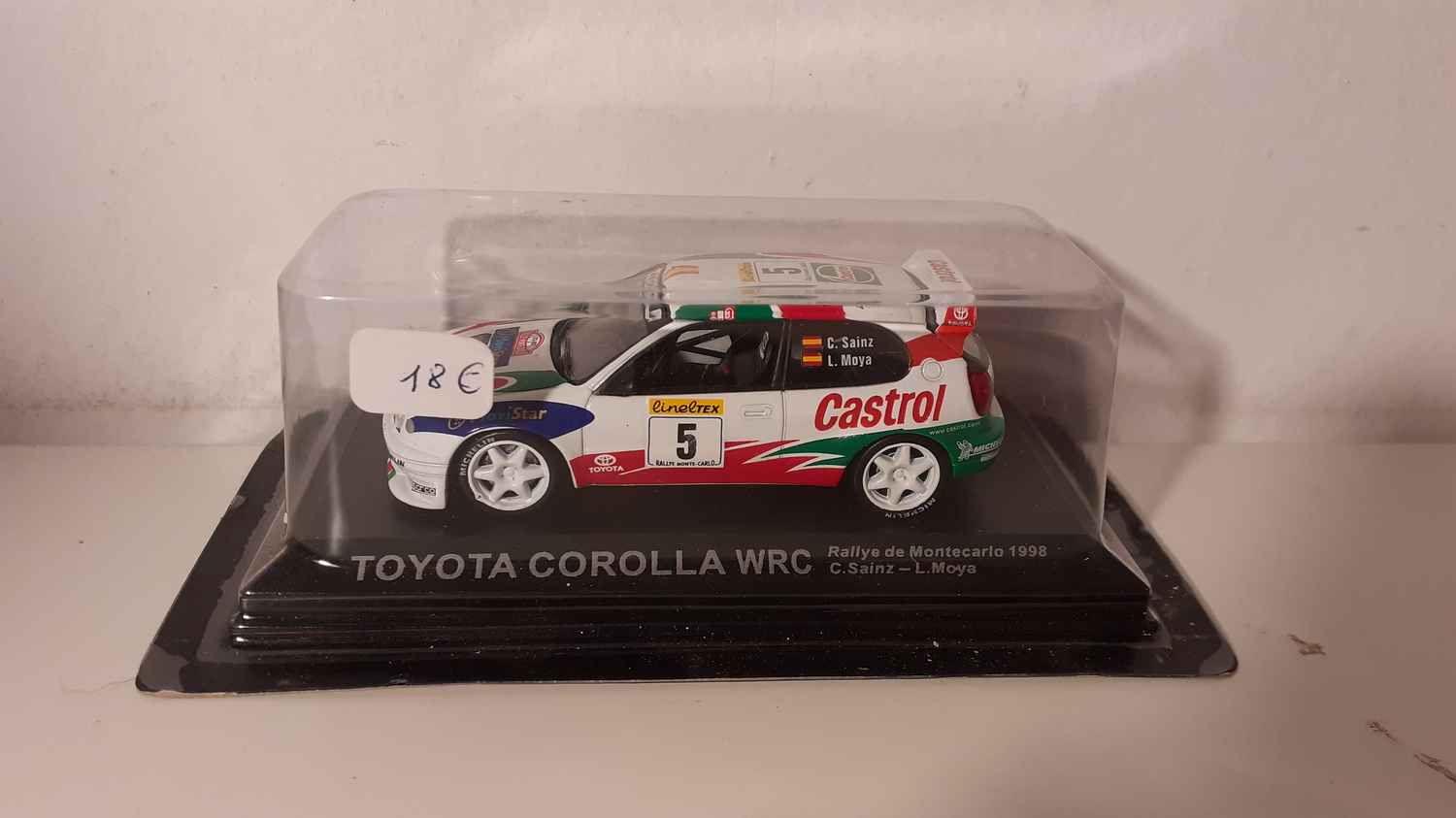 Toyota Corolla WRC rallye de Monté-Carlo de 1998