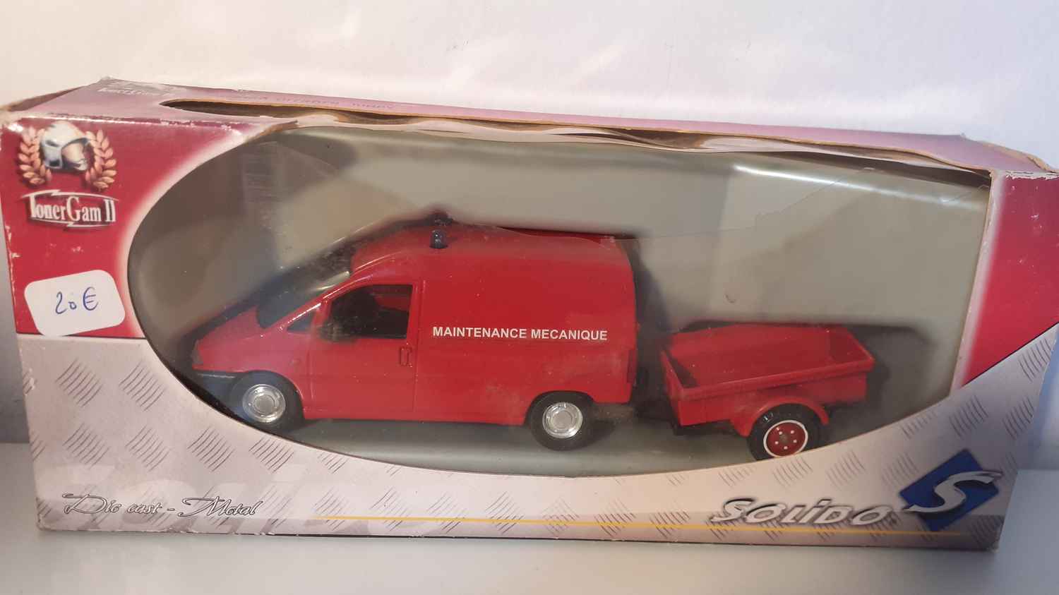 Citroën Jumpy de POMPIERS avec remorque