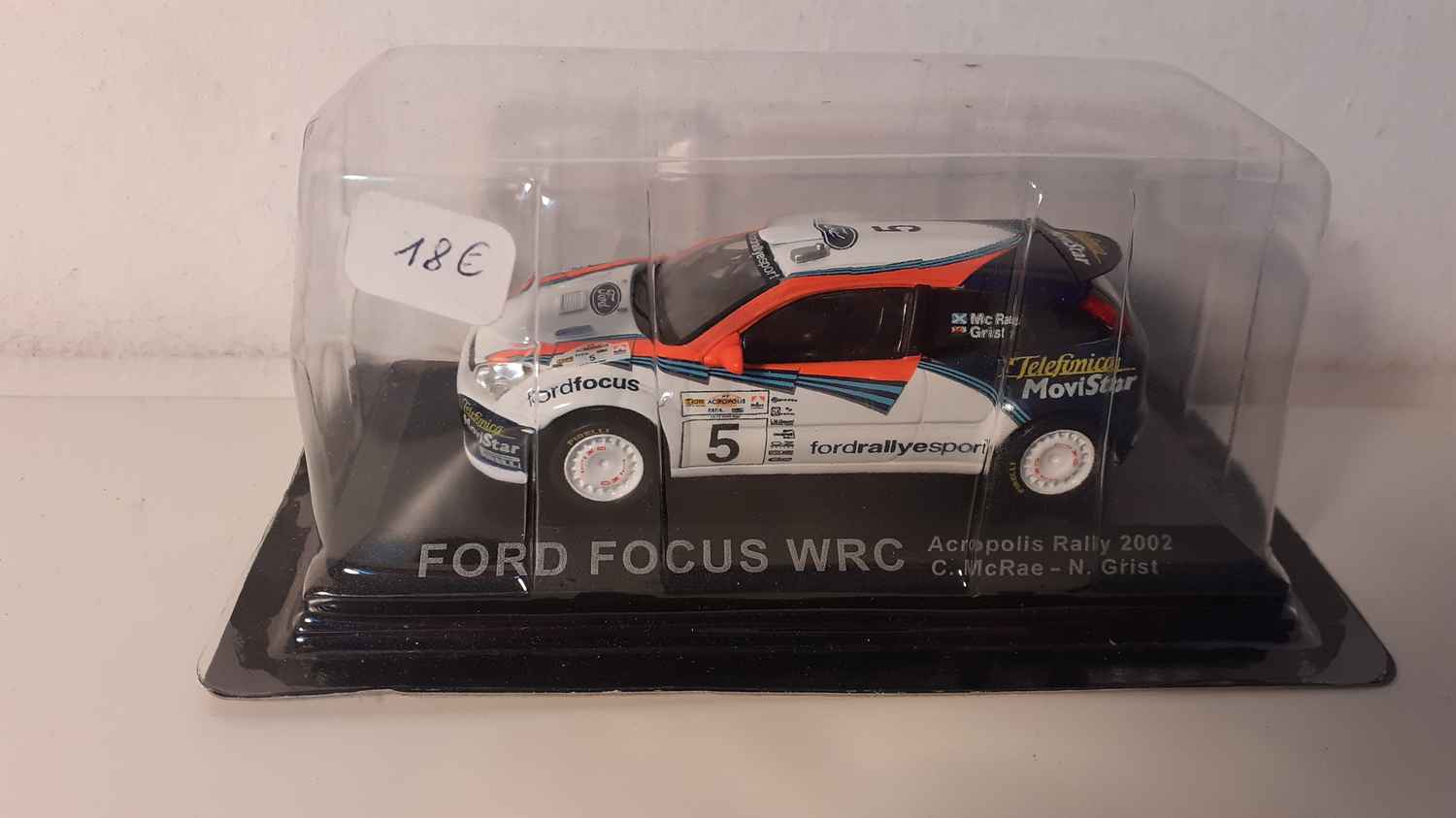 Ford Focus WRC (rallye de l'Acropole de 2002)