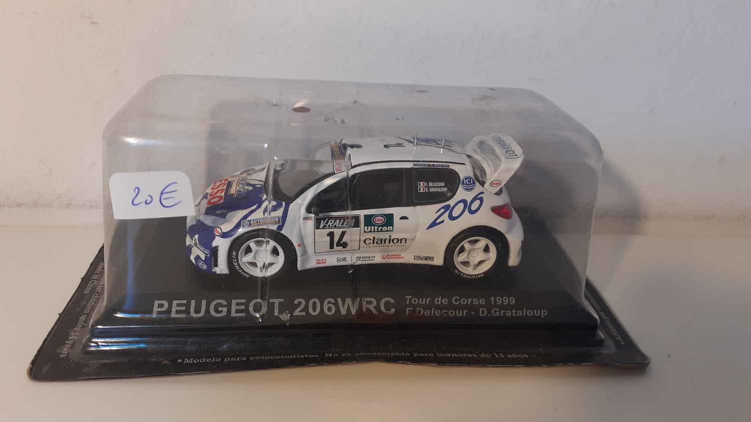 Peugeot 206 WRC (tour de Corse 1999)