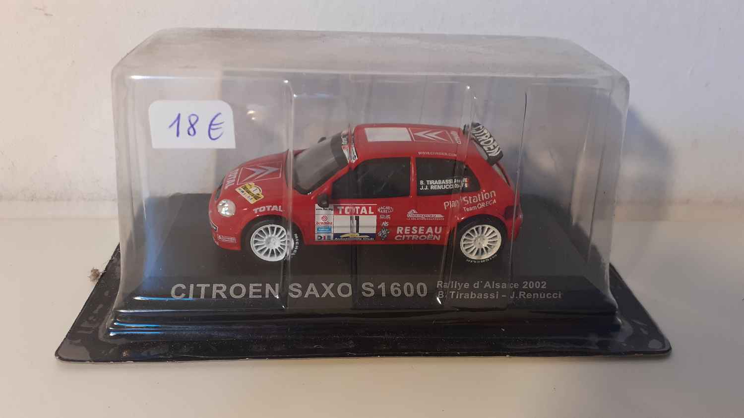 Citroën Saxo S1600 (rallye d'Alsace de 2002)