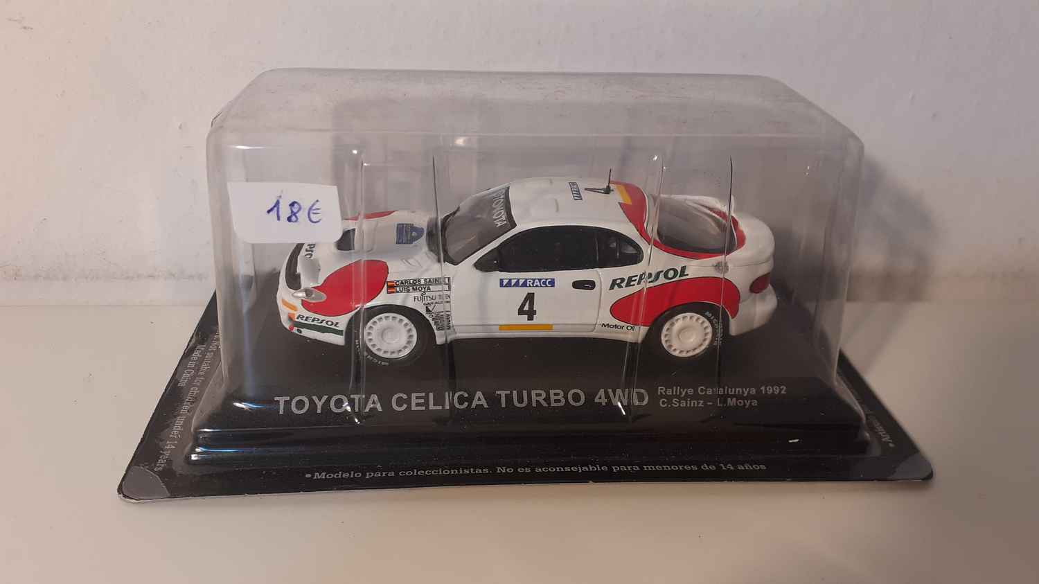 Toyota Célica Turbo 4WD (rallye de Catalogne de 1992)