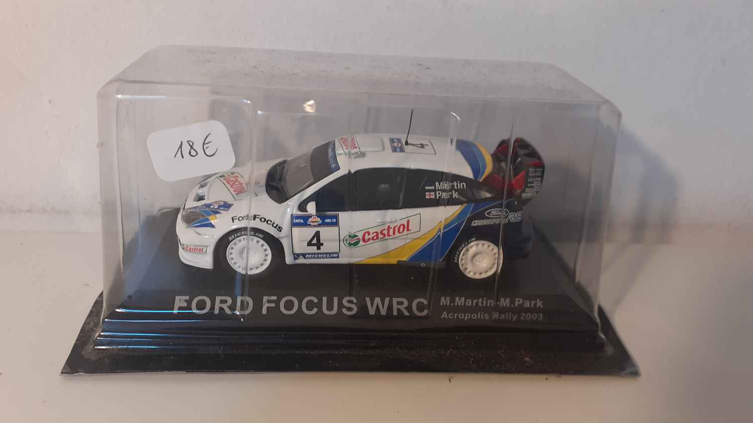 Ford Focus WRC (rallye de l'Acropole de 2003)