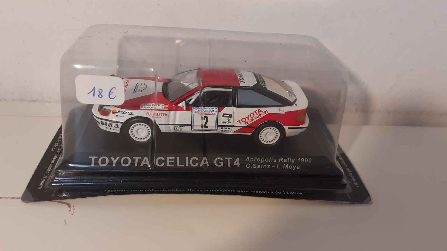 Toyota Célica GT4 - rallye de l'Acropole de 1990