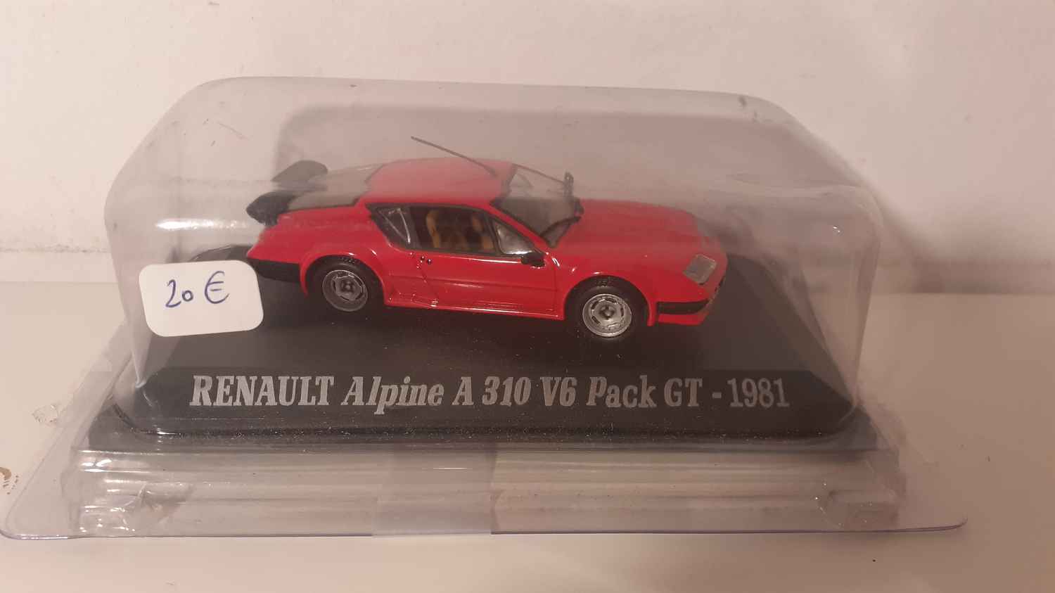 Renault Alpine A310 V6 pack GT rouge de 1981