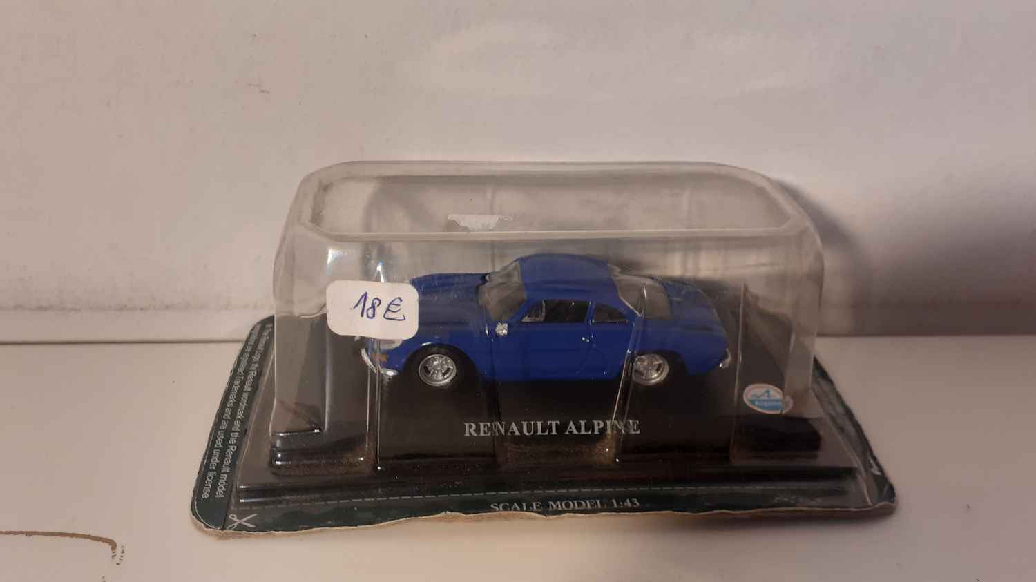 Renault Alpine bleue (Del Prado)