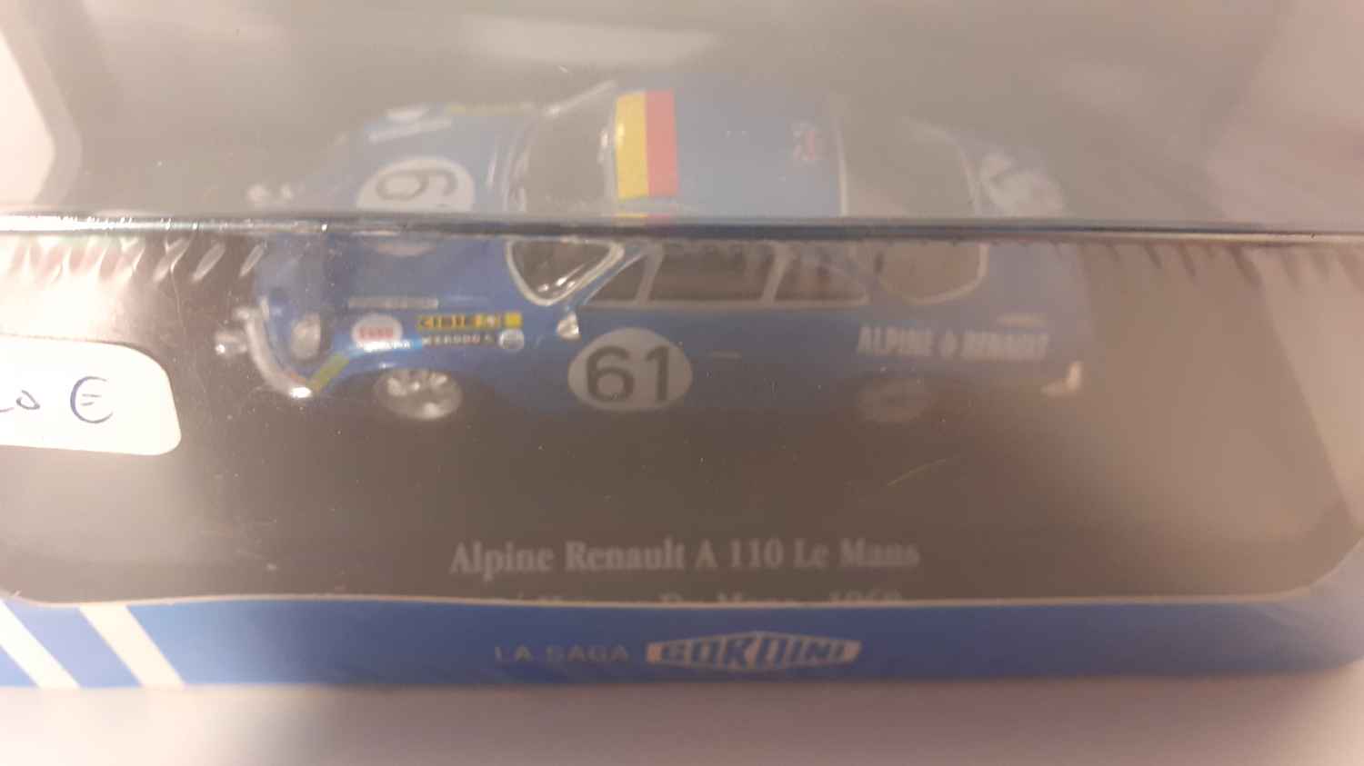 Renault Alpine A110 (24 heures du Mans de 1968) - collection la saga Gordini