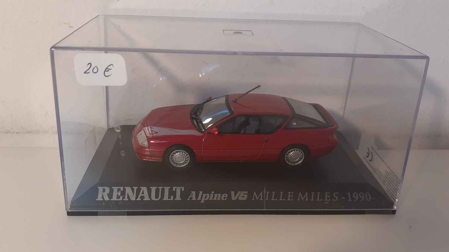 Renault Alpine V6 Mille Milles rouge de 1990