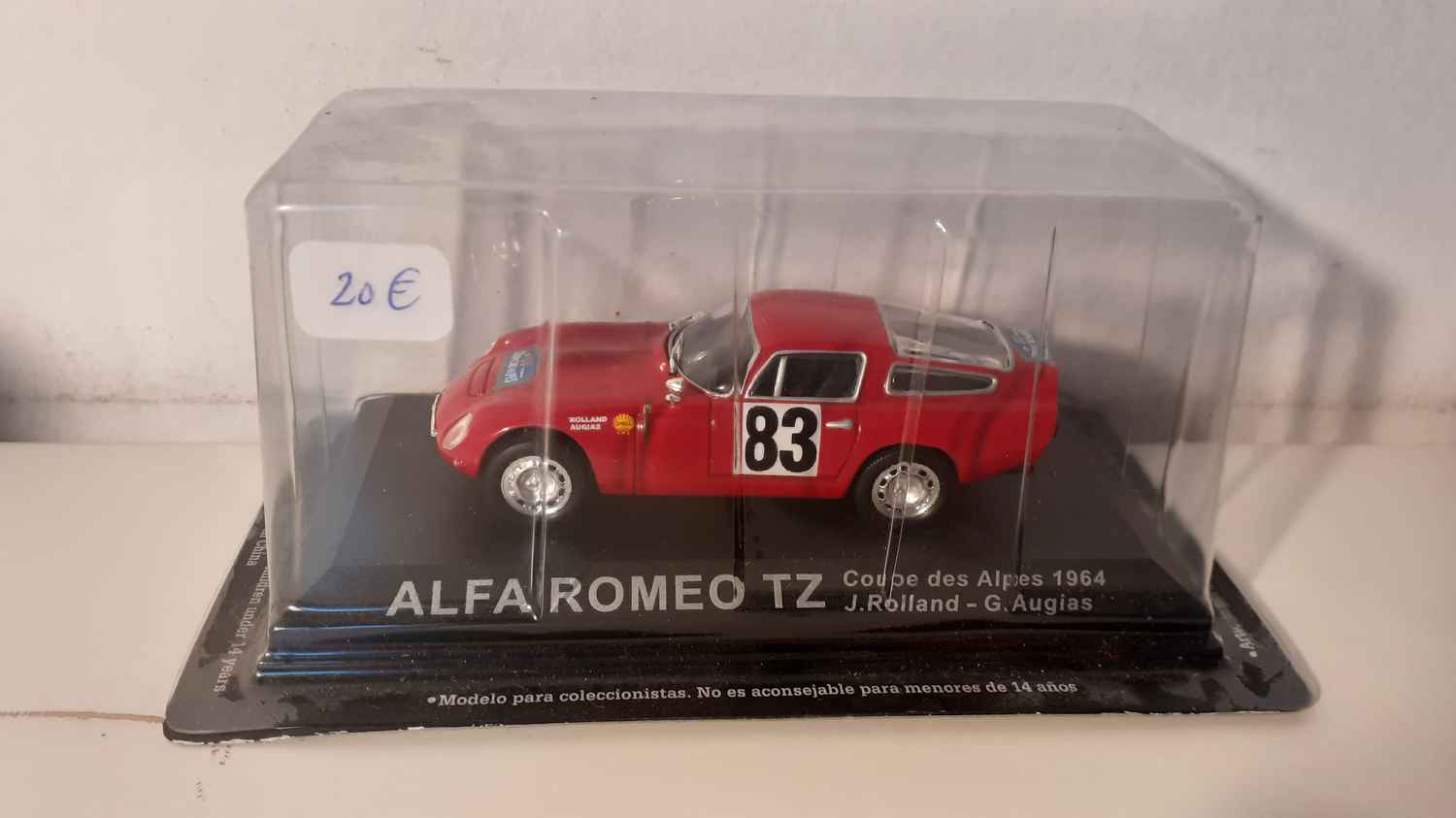 Alfa Roméo TZ (coupe des Alpes de 1964)