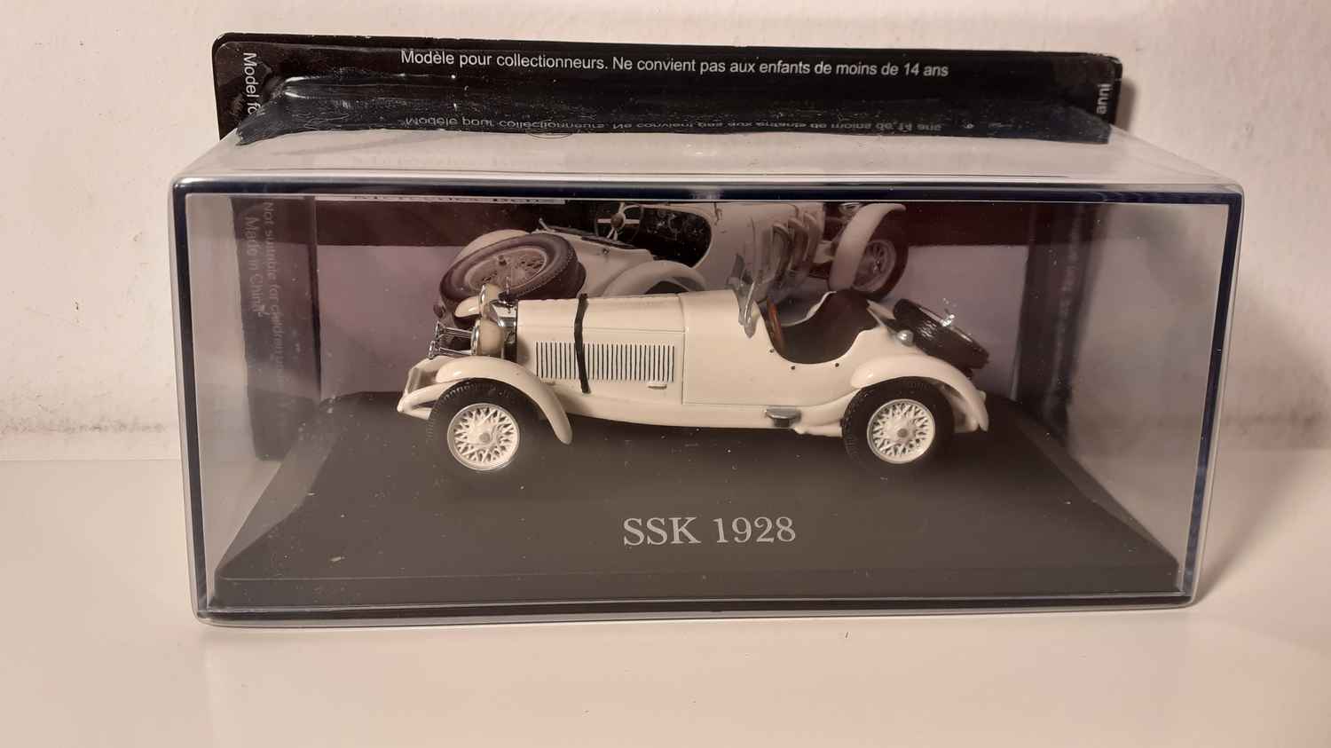 Mercedes SSK blanche de 1928