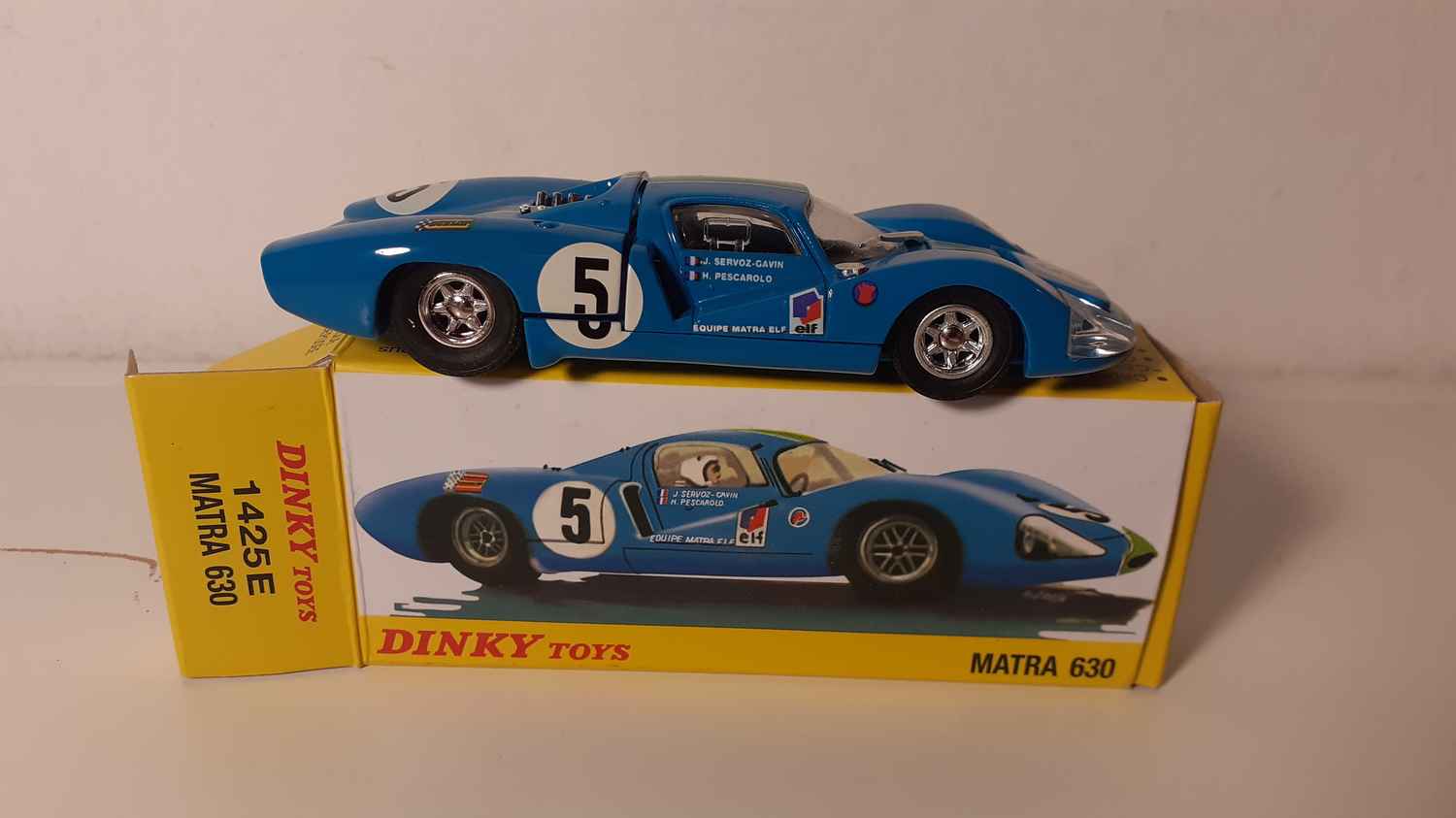 Matra 630 bleue Dinky-Toys (Editions Atlas)