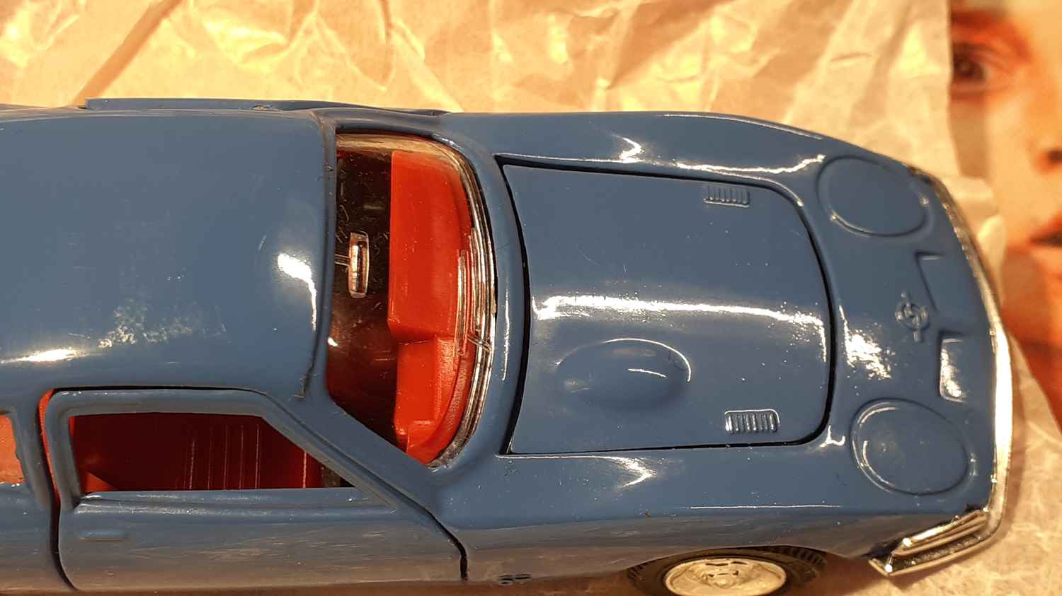 Opel GT 1900 bleue Dinky-Toys (Editions Atlas)