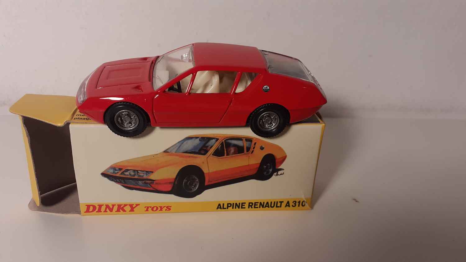 Renault Alpine A310 rouge Dinky-Toys (Editions Atlas)