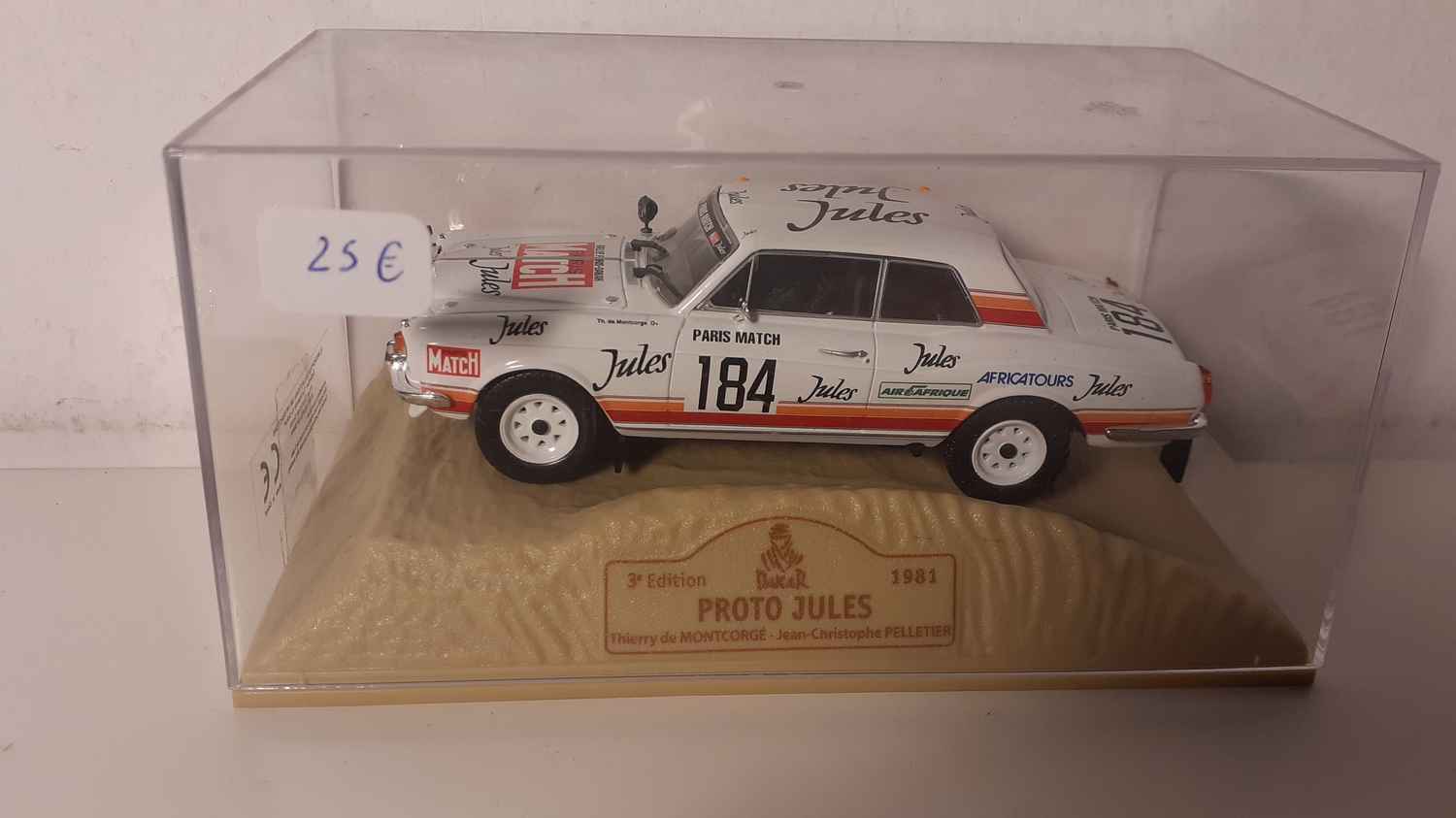 Proto Jules N°184 (rallye Paris-Dakar 1981)