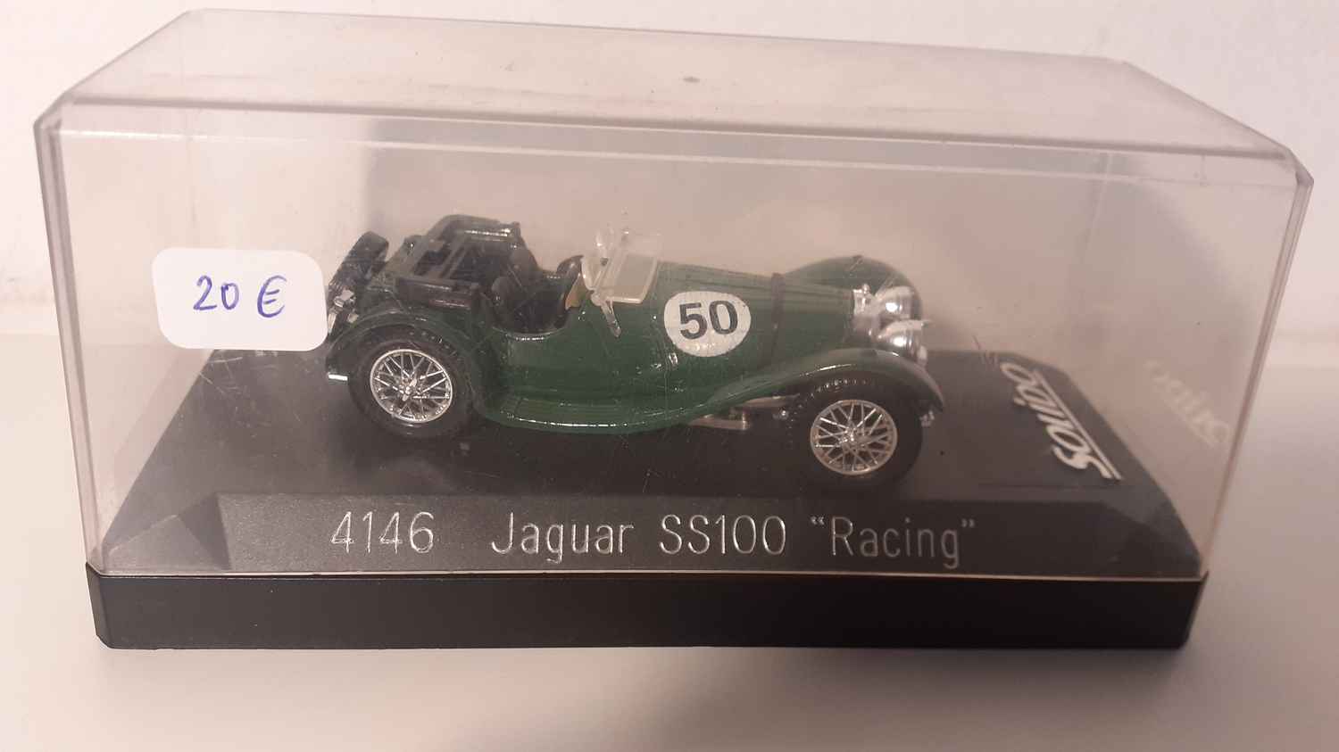 Jaguar SS100 Racing verte (Solido référence 4146)