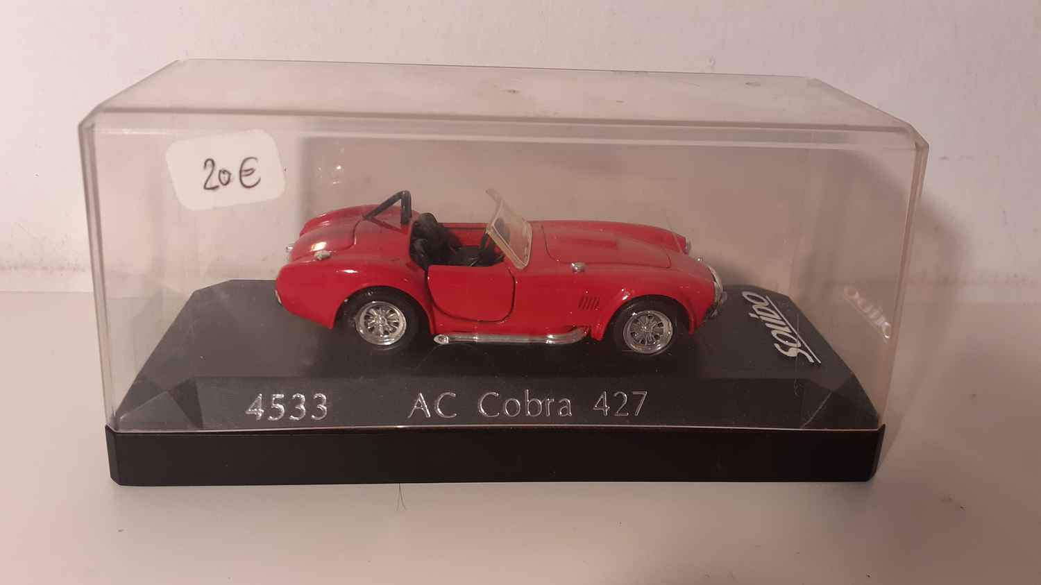 AC Cobra 427 rouge (Solido référence 4533)