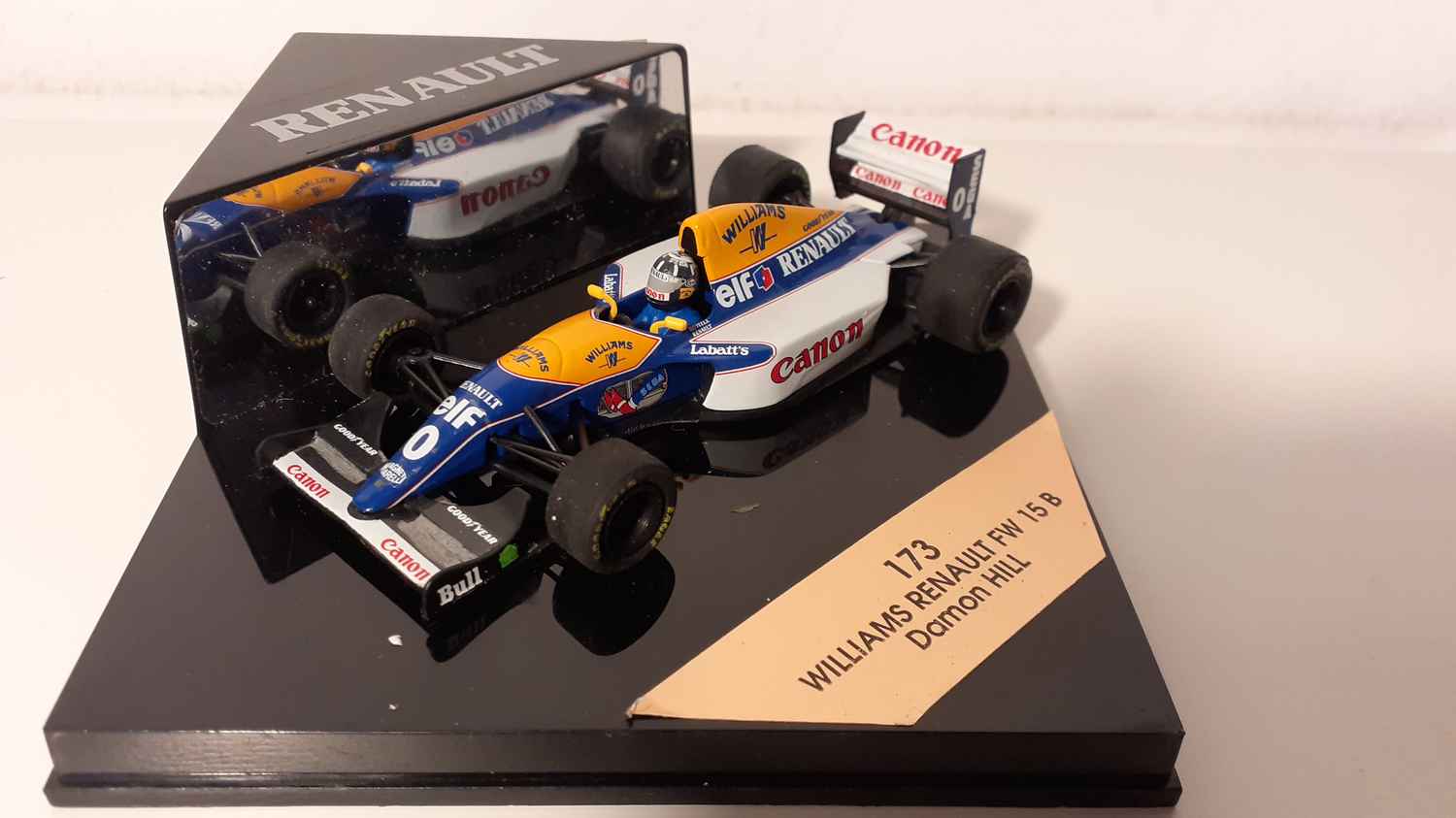 Williams Renault FW 15B (Formule 1) - Damon Hill