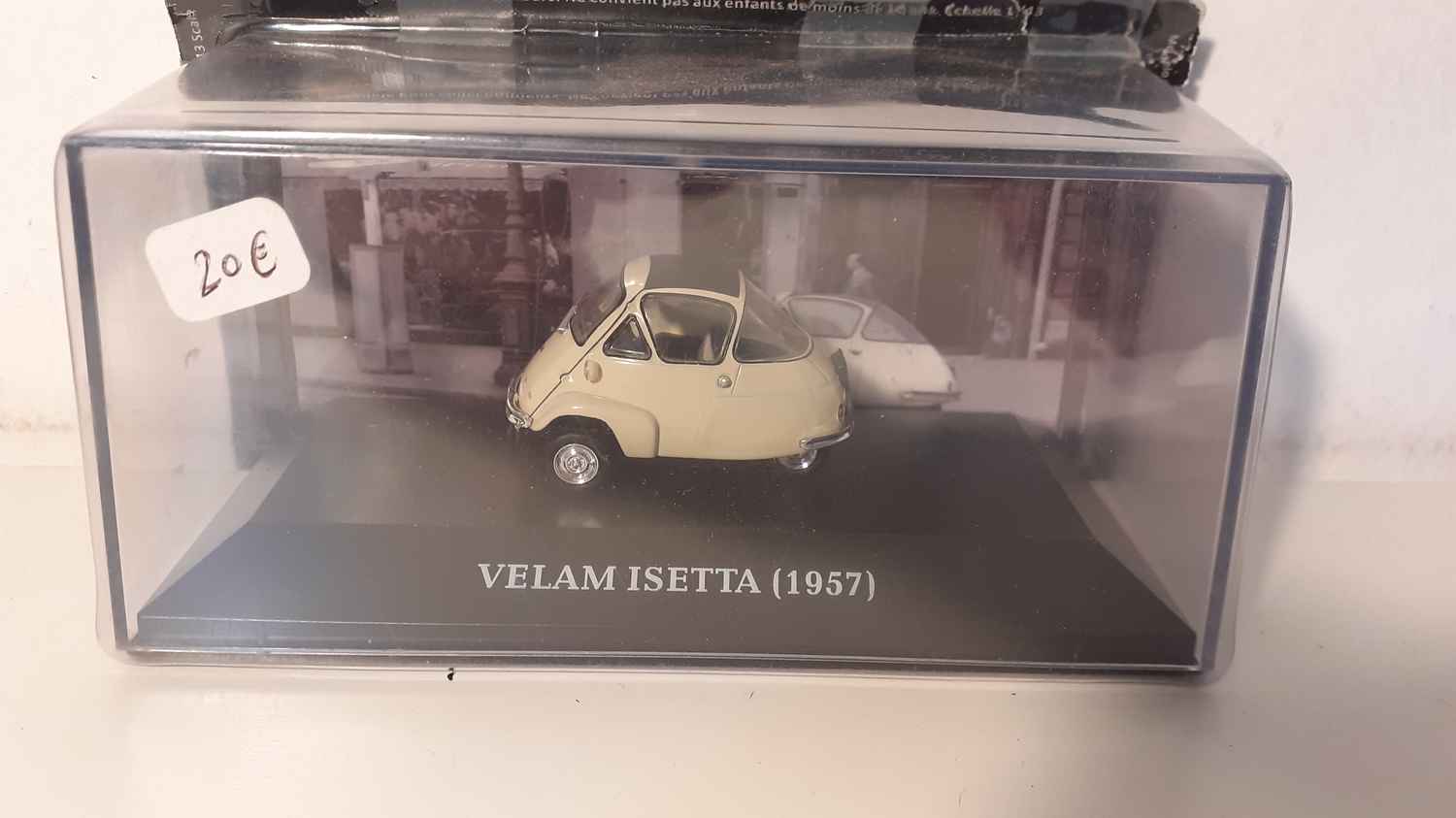 Vélam Isetta beige de 1957