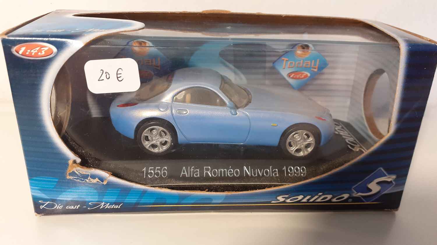 Alfa Roméo Nuvola bleue de 1999 (Solido référence 1556)