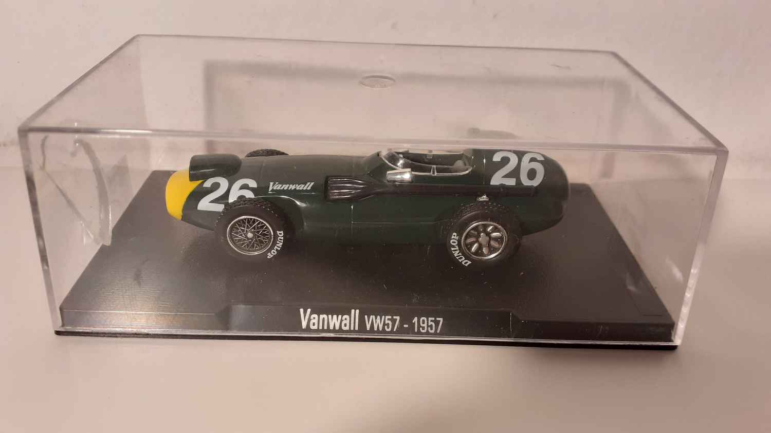 Vanwall VW57 verte de 1957 (Formule 1)