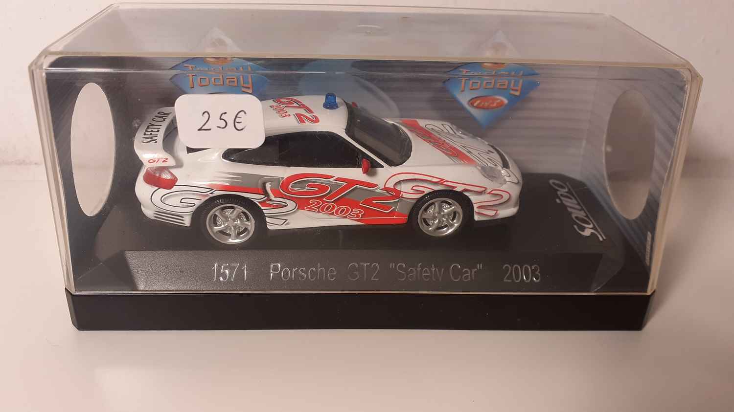 Porsche GT2 "Safety car" blanche de 2003 (Solido référence 1571)