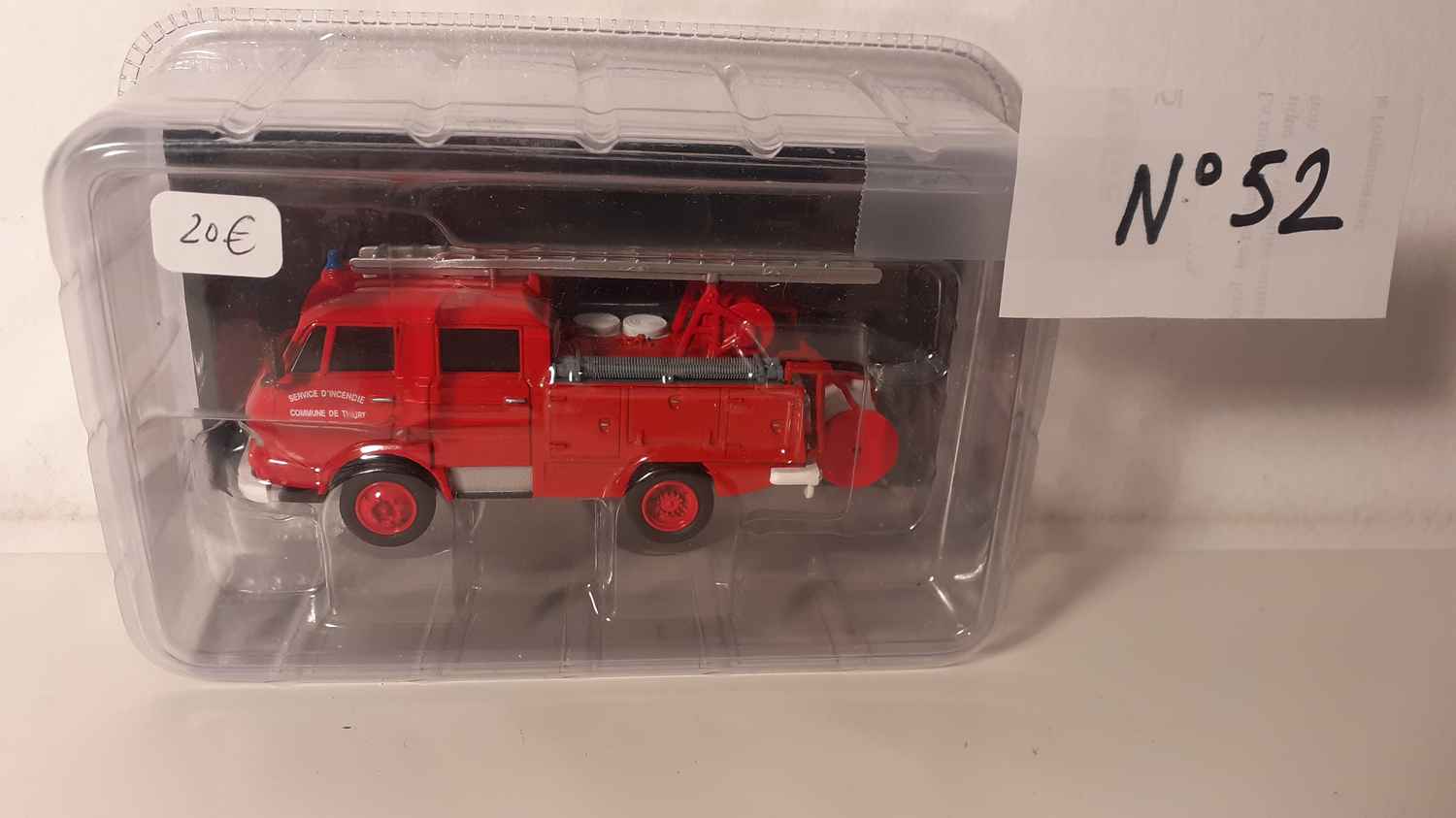 Véhicule N°52 de pompiers - Citroën 350 premiers secours de 1976