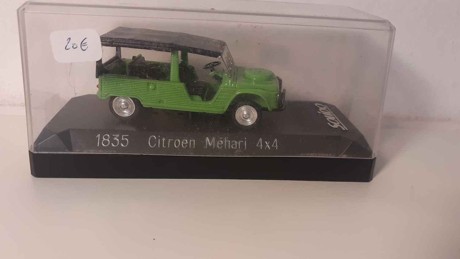 Citroën Méhari 4x4 verte (Solido référence 1835)