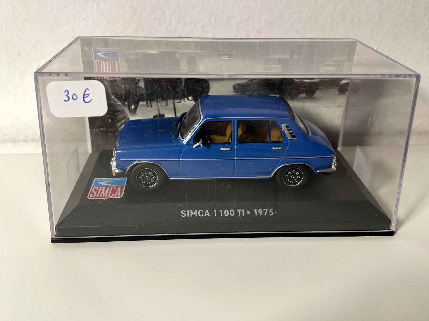 Simca 1100 TI bleue de 1975