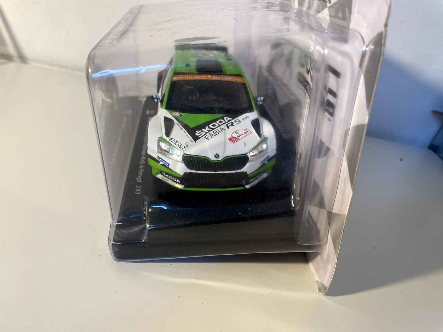 Skoda Fabia R5 - rallye du Portugal 2019 (échelle 1/24ème)