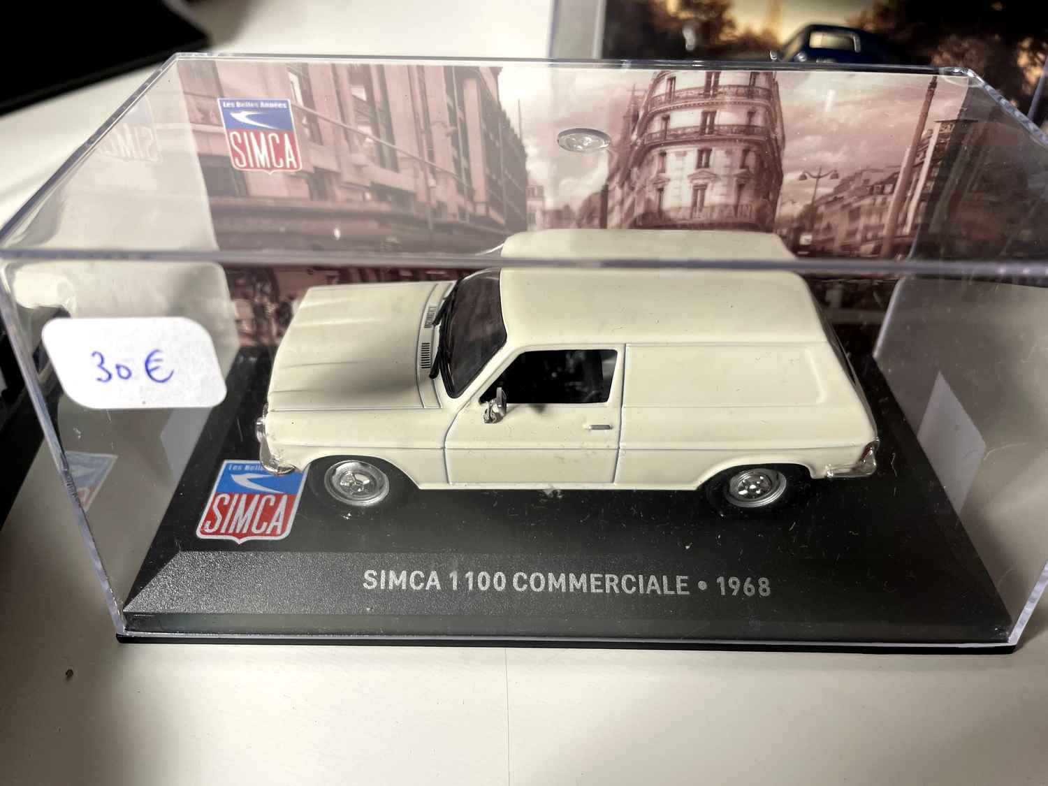 Simca 1100 commerciale blanc cassé / crème de 1968