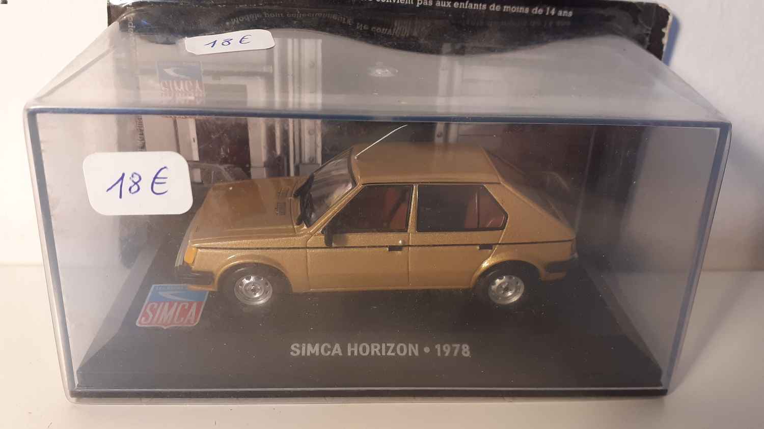 SIMCA horizon beige - marron de 1978